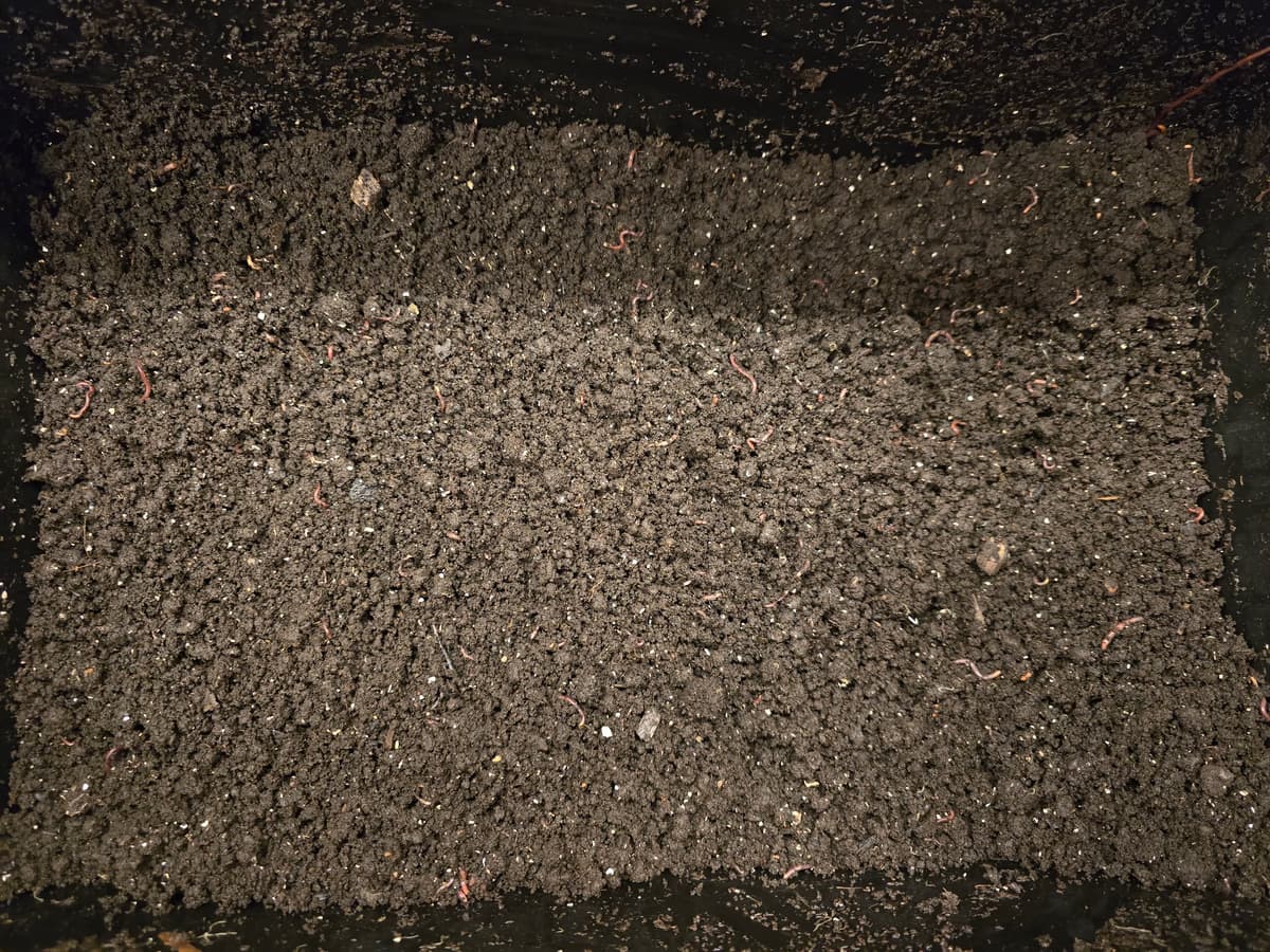 Matokompostorin pohjakerros